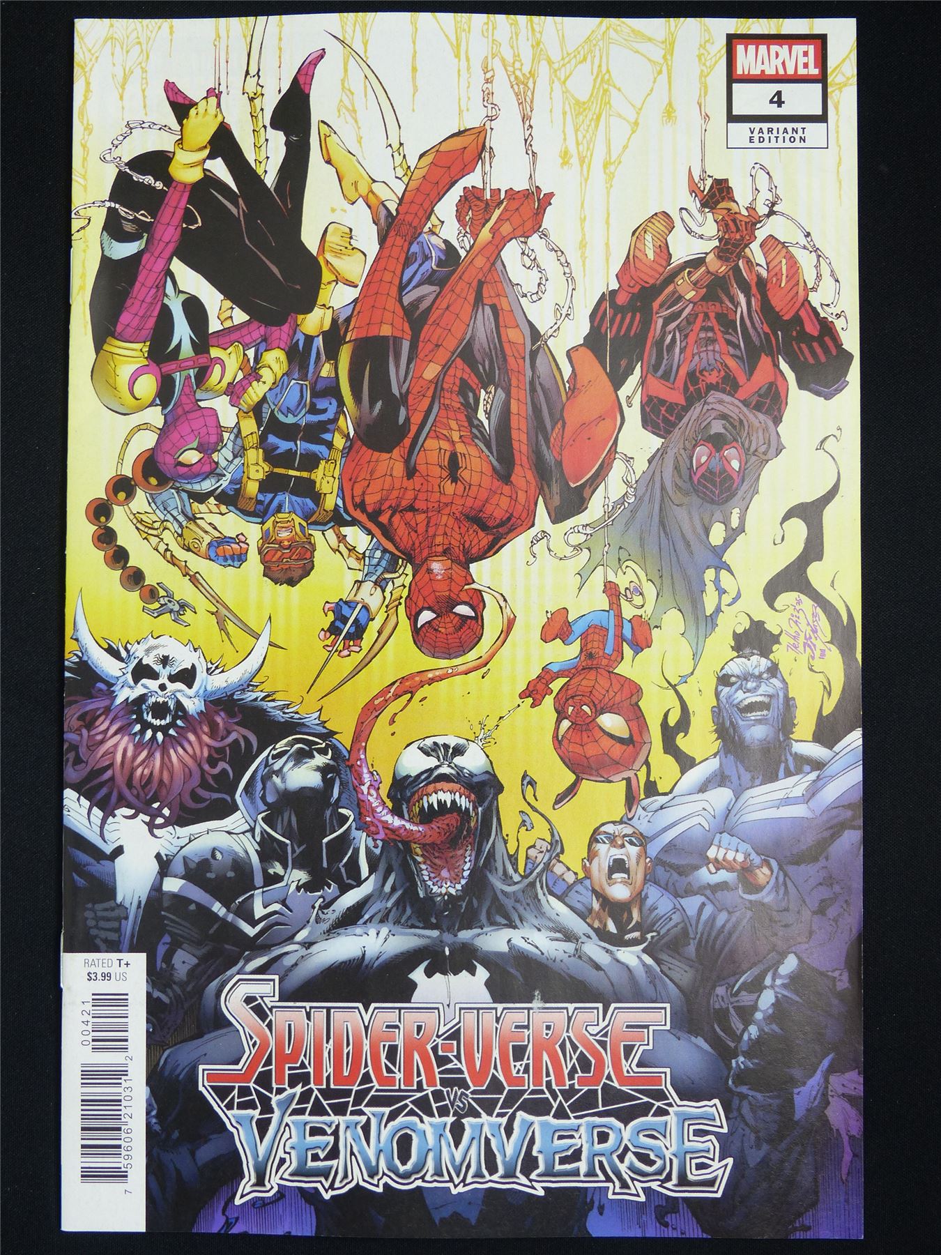 SPIDER-VERSE vs Venomverse #4 Variant - Oct 2025 Marvel Comic #3MR
