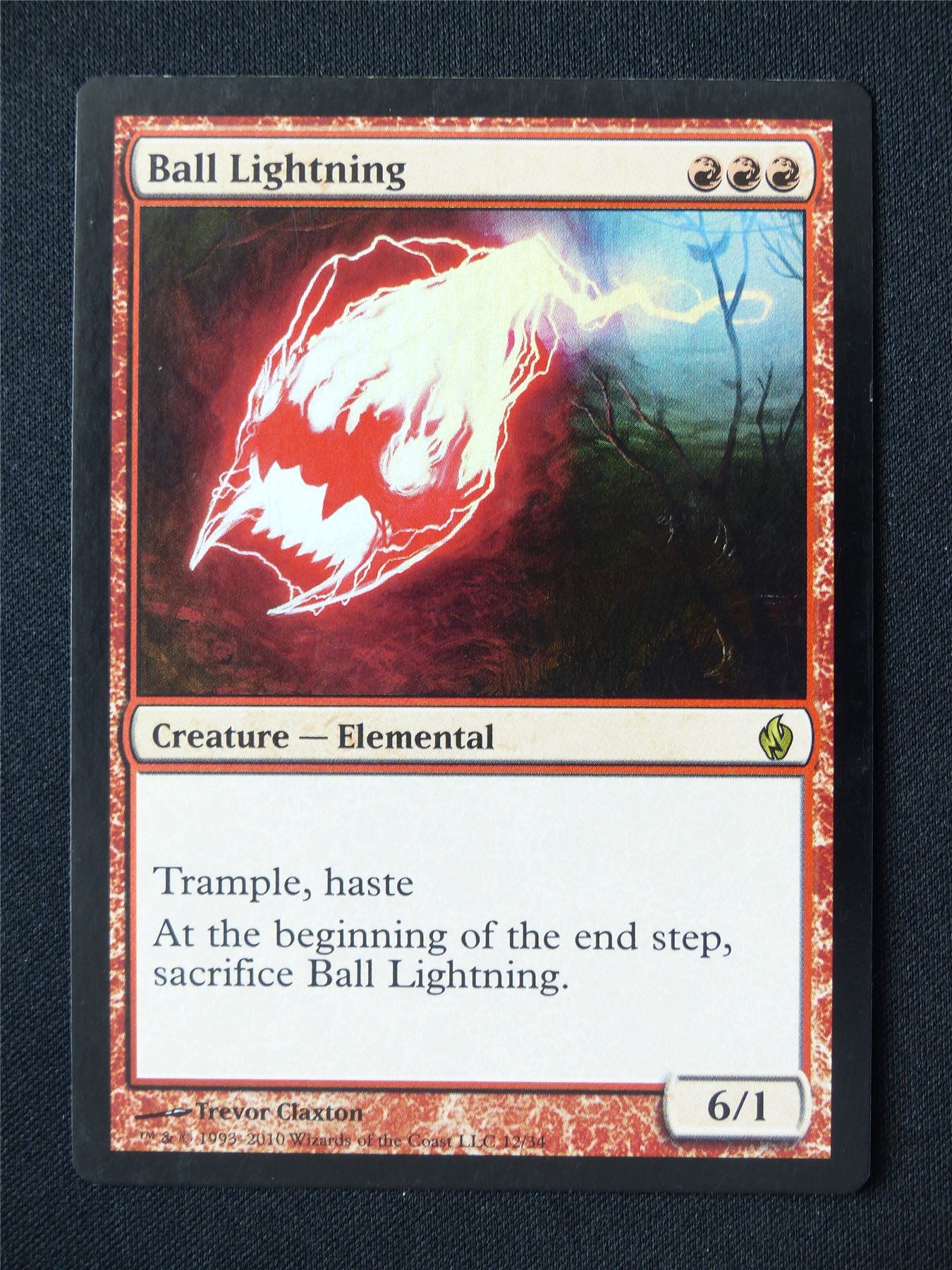 Ball Lightning Foil - PD2 - Mtg Card #2P4
