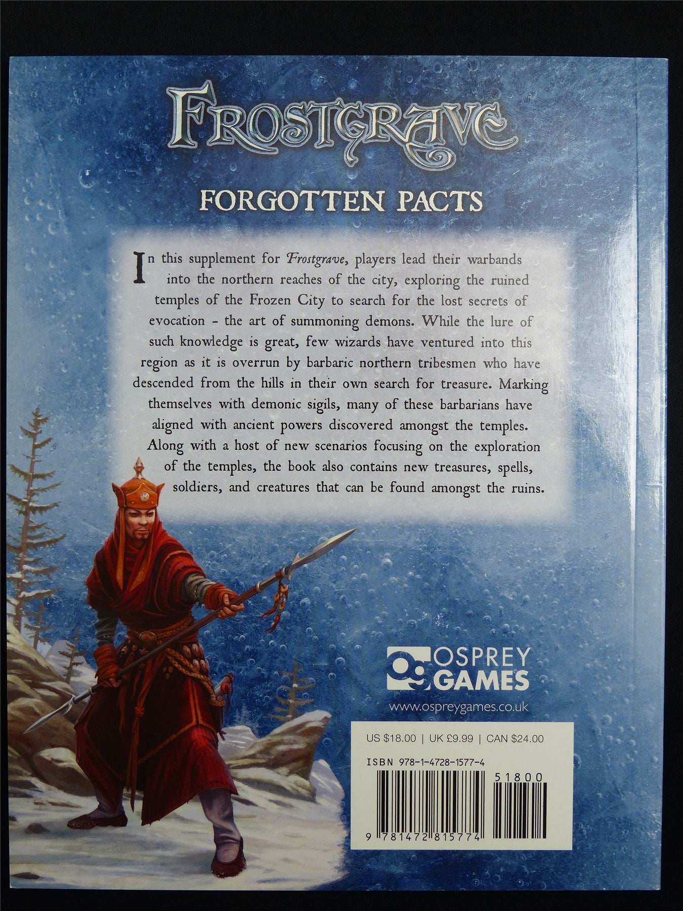 Forgotten Pacts: Frostgrave - Book Softback #MP