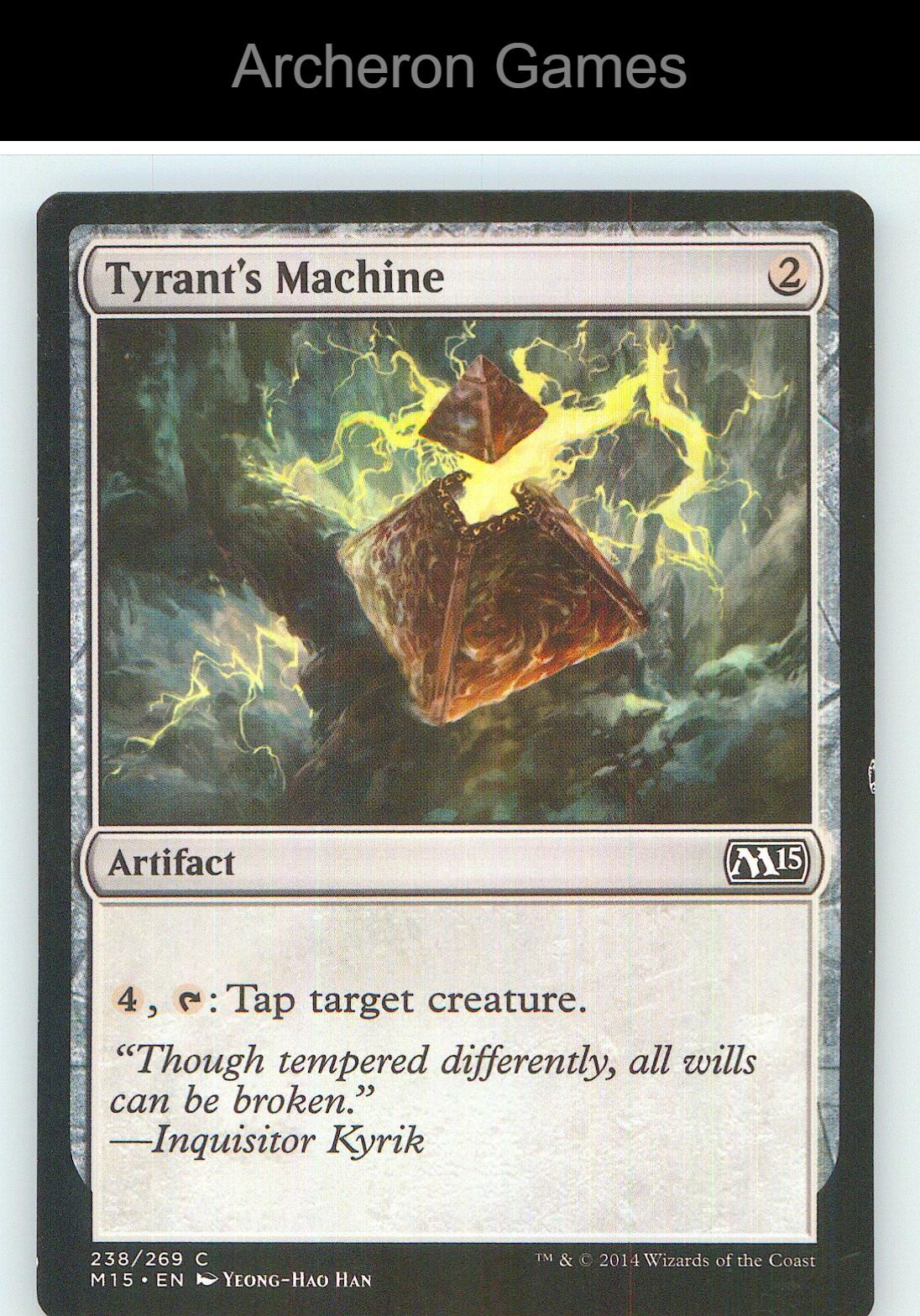 Tyrant's Machine M15 238 C MTG Card NM/EX+
