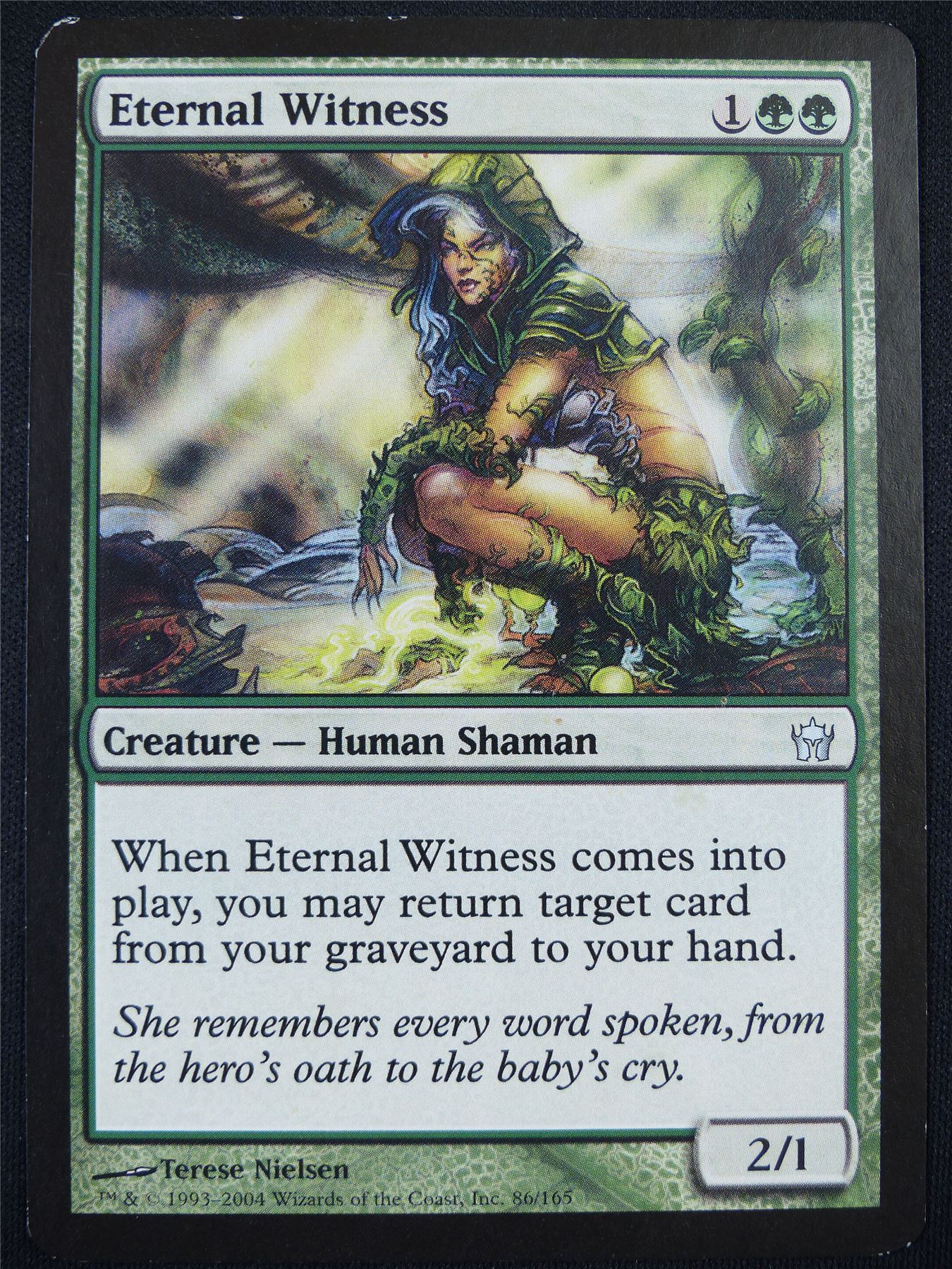 Eternal Witness played - 5DN - Mtg Card #56Q