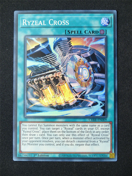 Ryzeal Cross CRBR Super Rare - 1st ed Yugioh Card #89D
