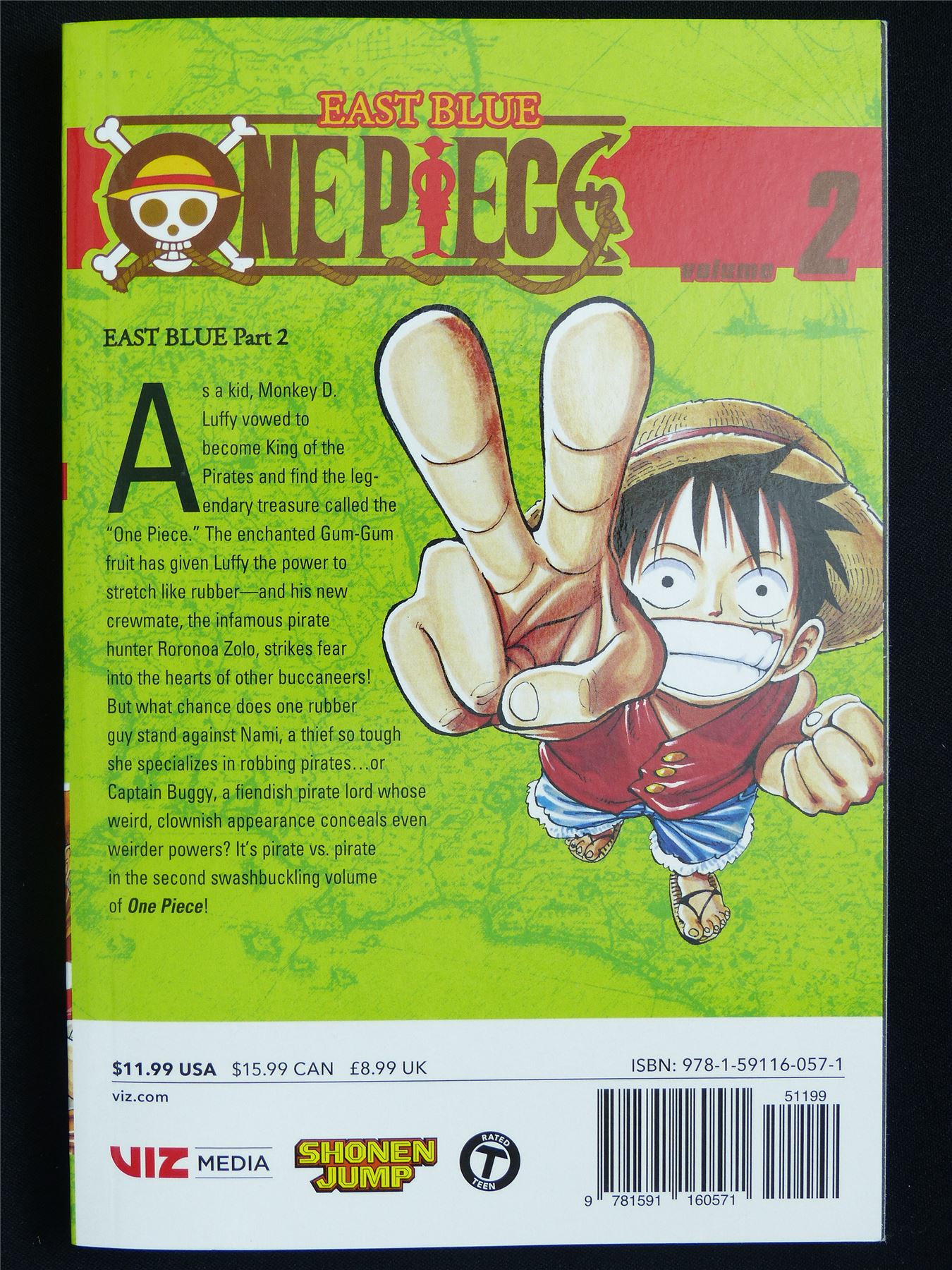 One Piece: East Blue volume 2 - Viz Media Manga #1GL