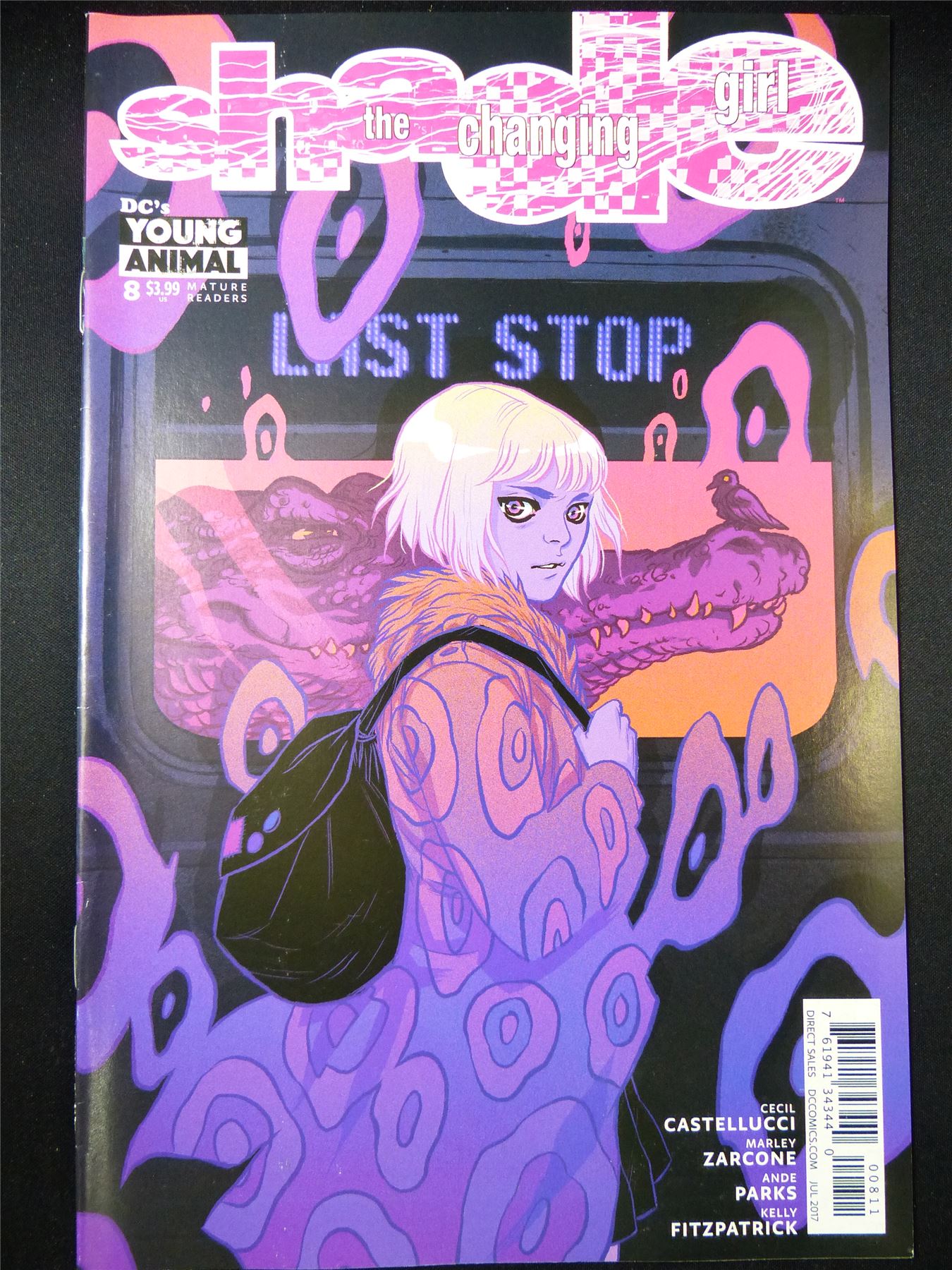 SHADE The Changing Girl #8 - DC Comic #3AE