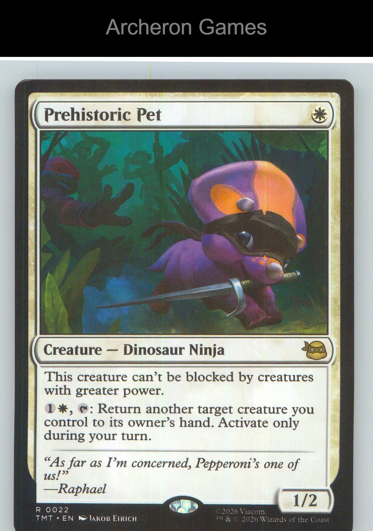 Prehistoric Pet TMT 0022 R MTG Card NM/EX+