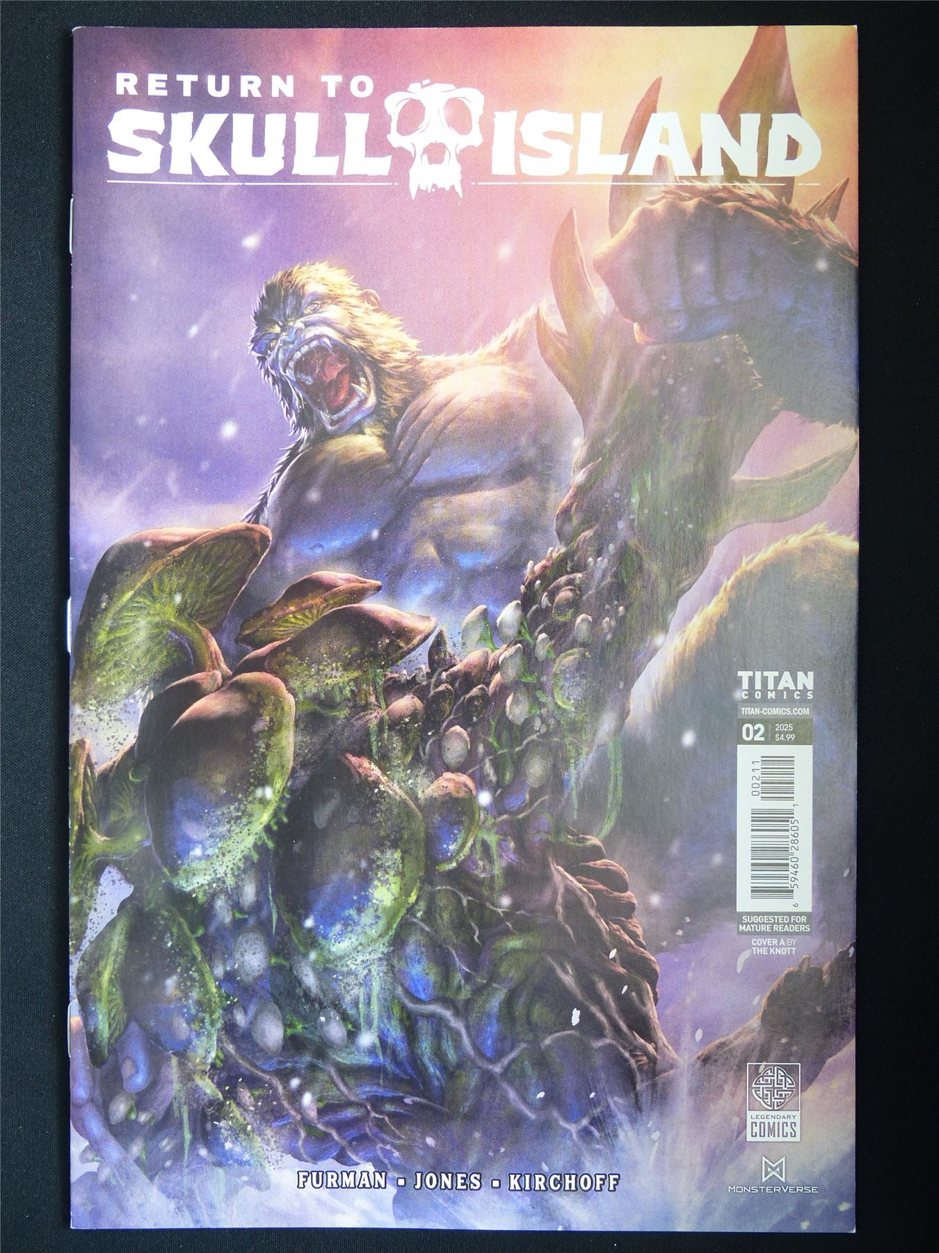 RETURN to Skull Island #2 - Titan Comic #3SD