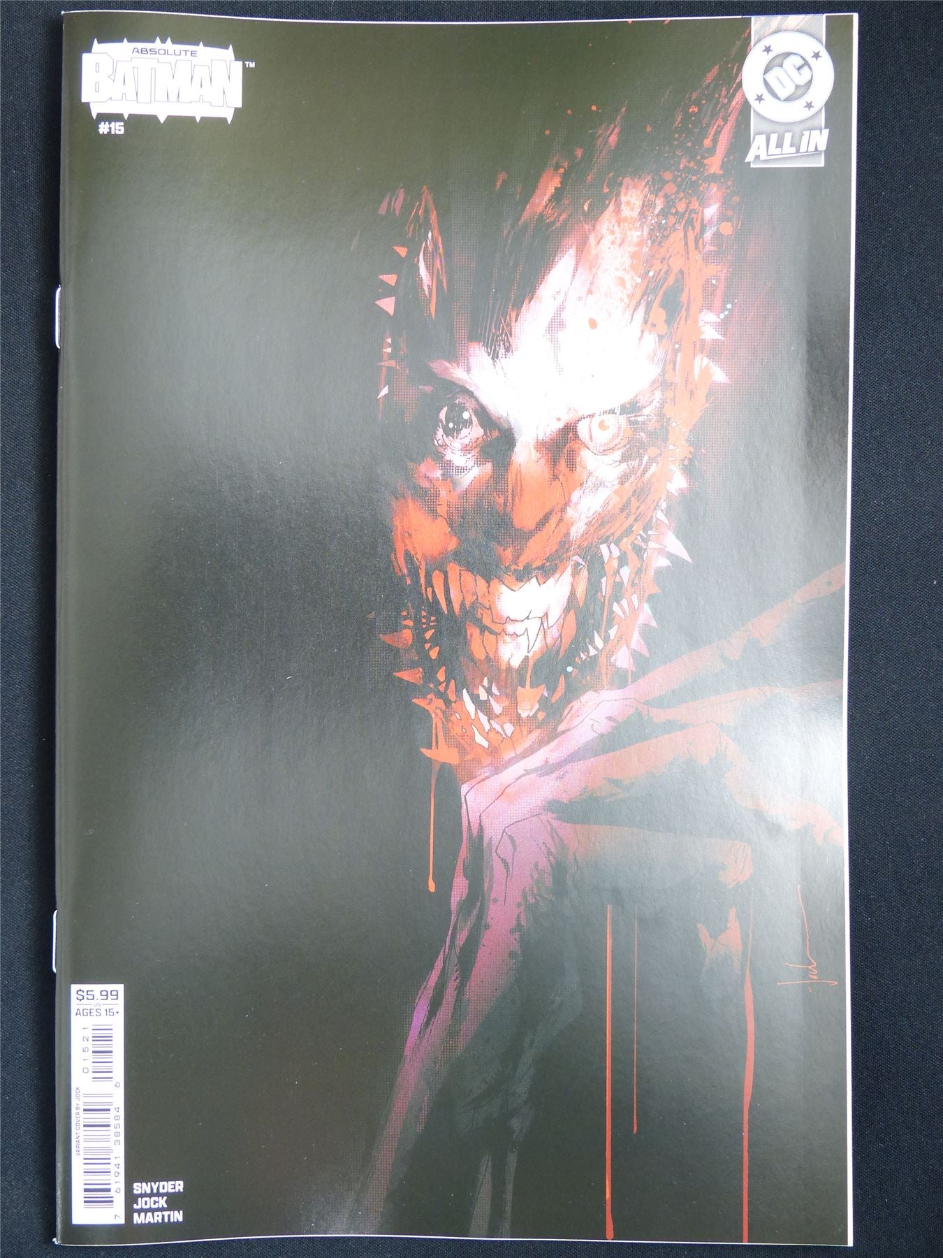 Absolute BATMAN #15 Variant - Feb 2026 DC Comic #5J