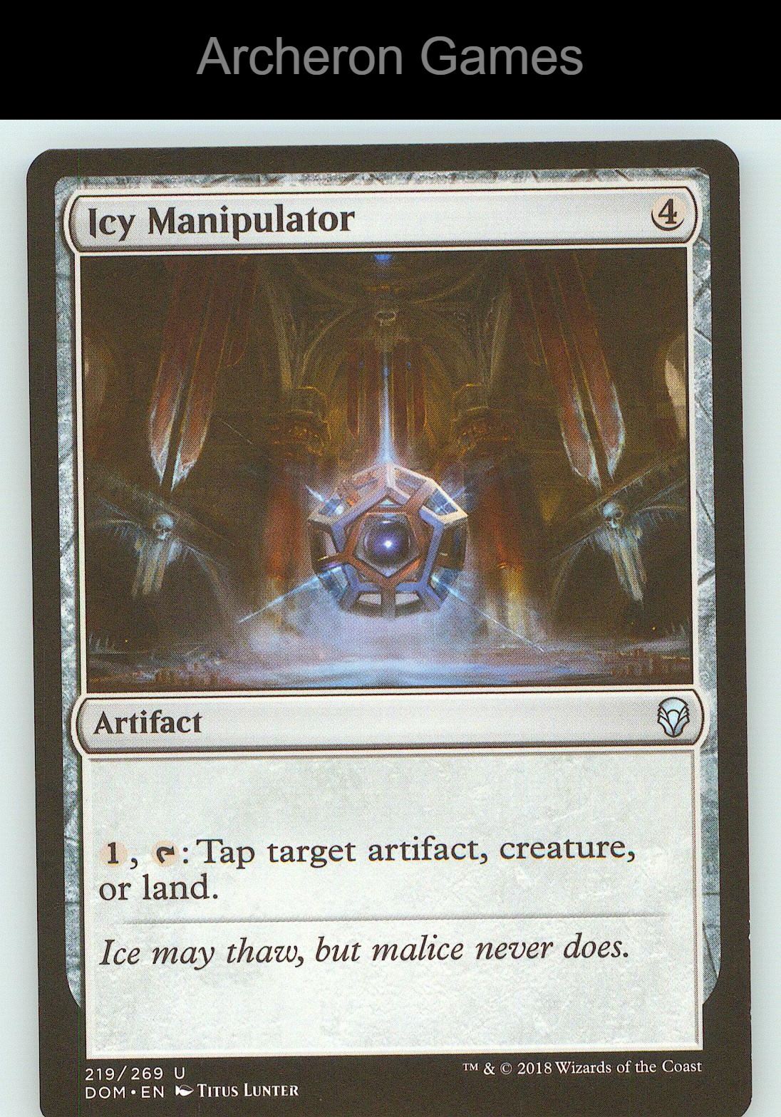 Icy Manipulator DOM 219 UC MTG Card NM/EX+