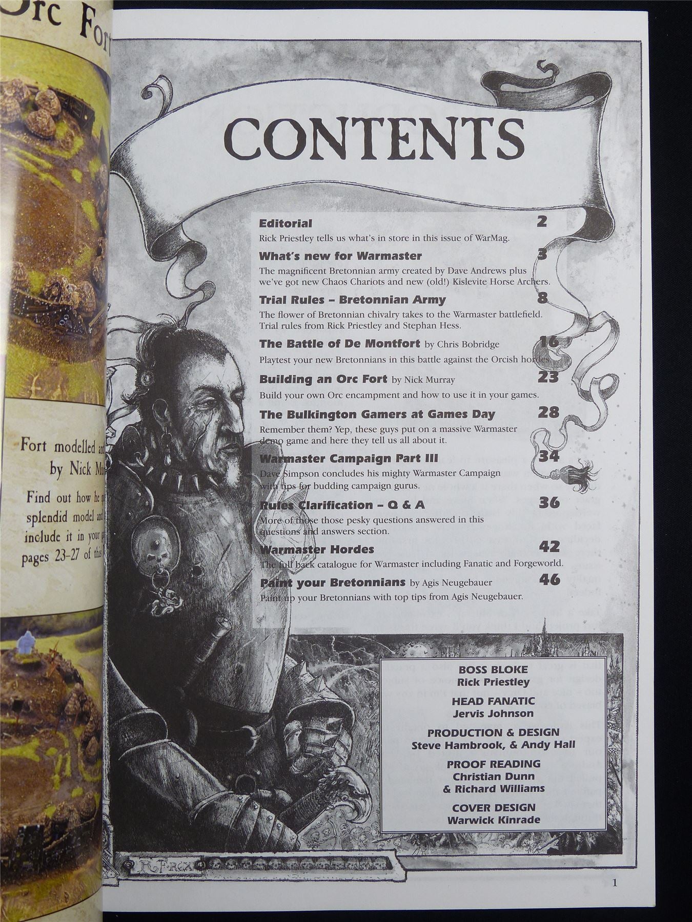 Warmaster #4 Join the Crusade - Games Workshop Magazine #1NG