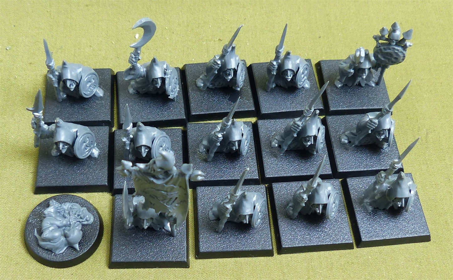 Moonclan Stabbas set of 15 - Gloomspite Gitz - Warhammer AoS #4Y2