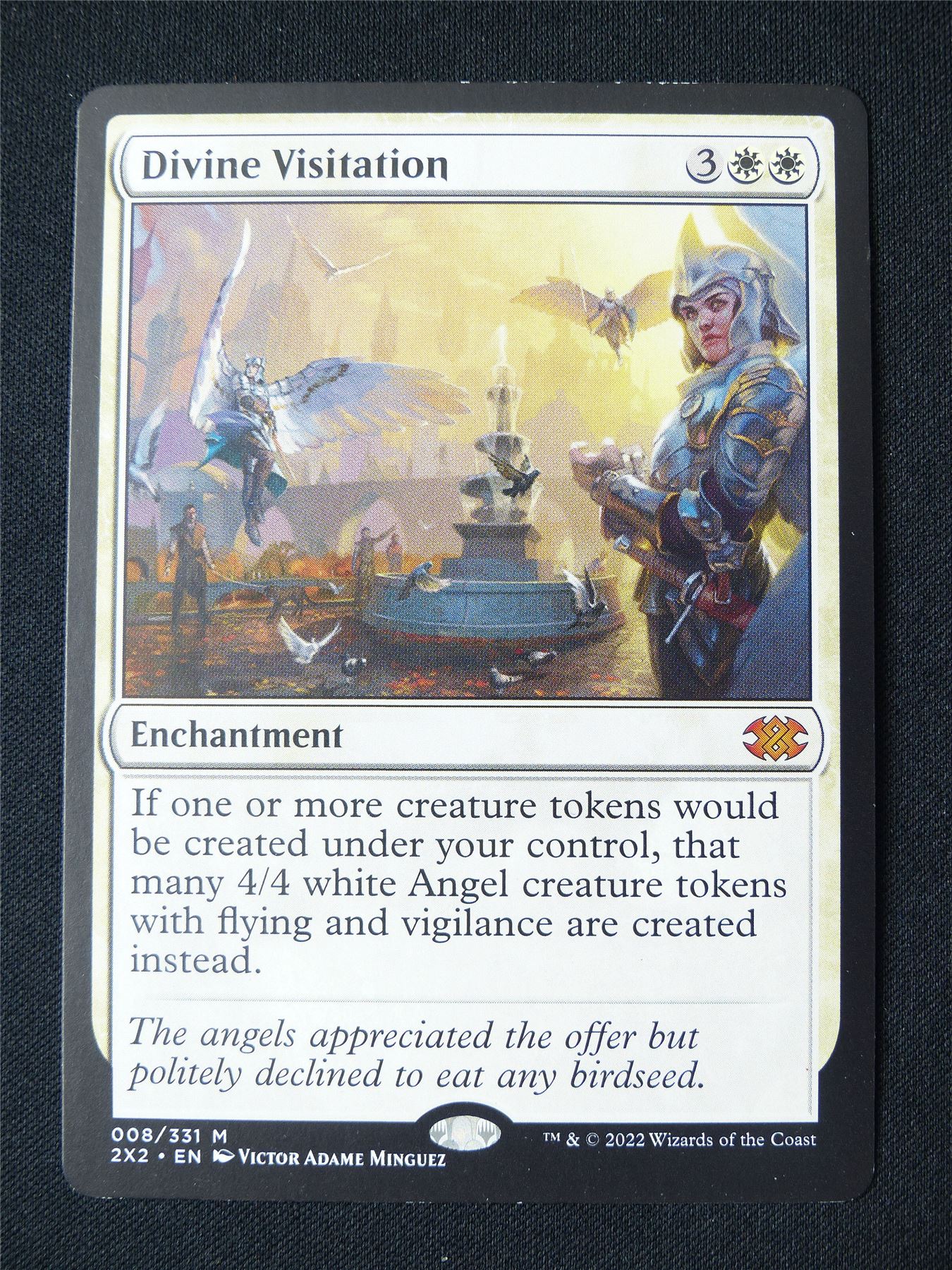 Divine Visitation - 2X2 - Mtg Card #13Q