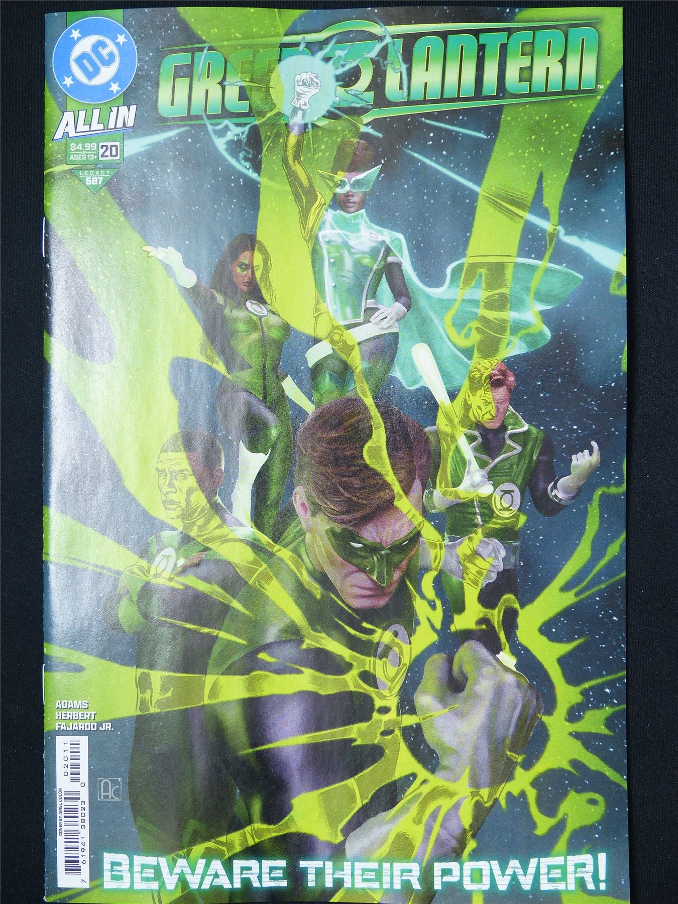GREEN Lantern #20 - B&B Apr 2025 DC Comic #FO