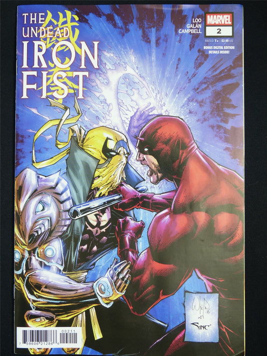 The undead IRON Fist #2 - Marvel Comic #5G6