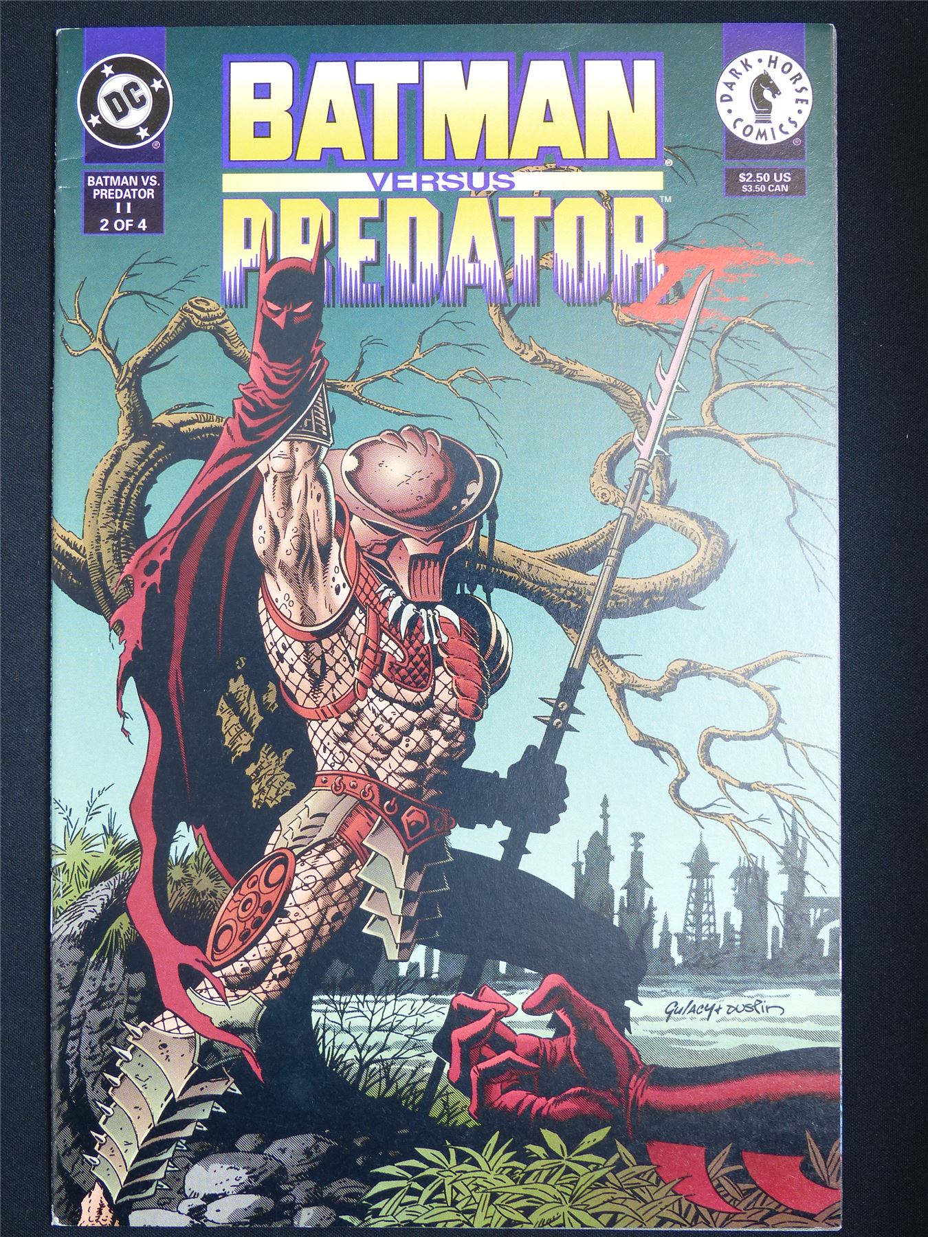 BATMAN versus Predator II #2 - DC Dark Horse Comic #6DB