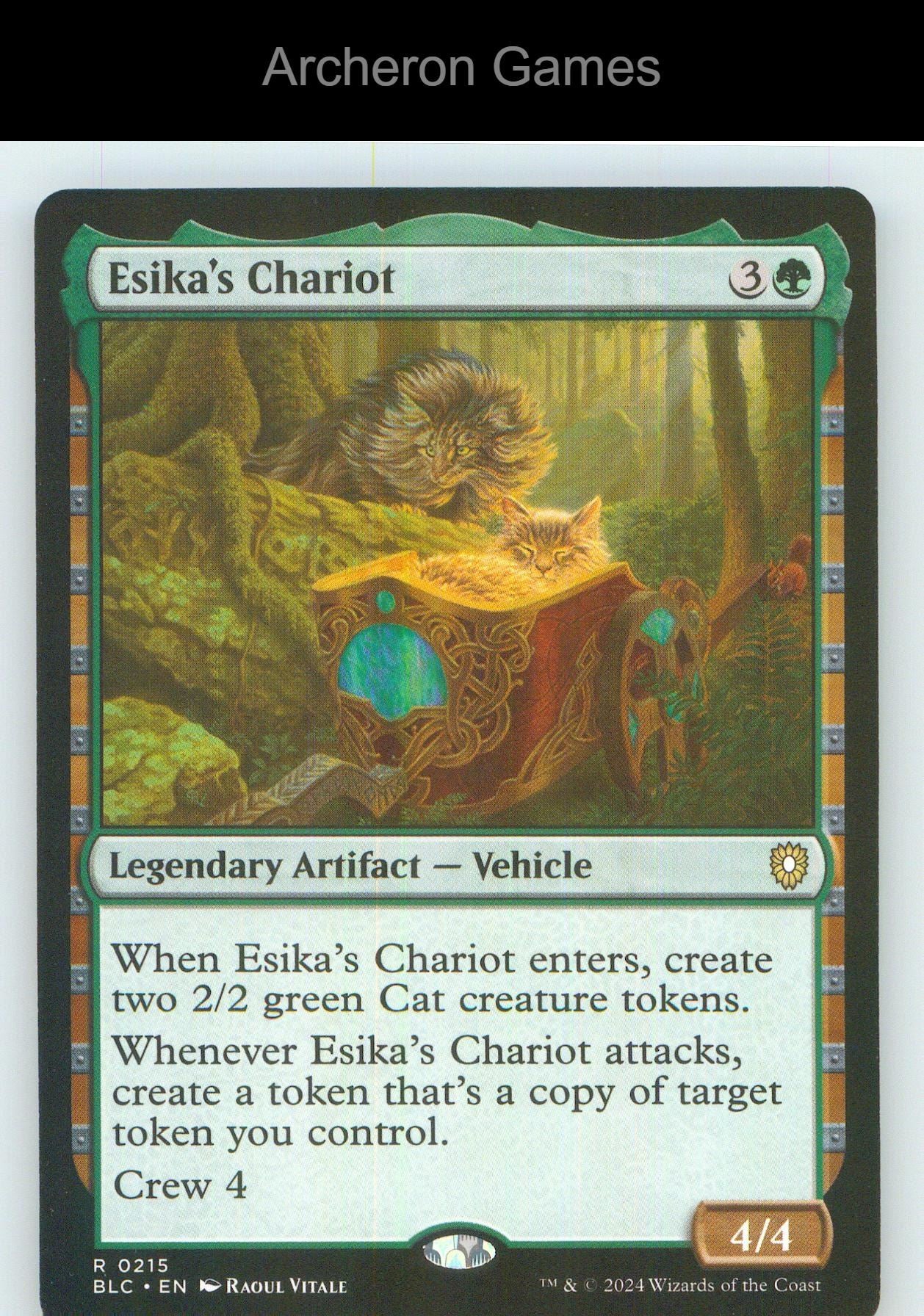 Esika's Chariot BLC 215 R MTG Card NM/EX+
