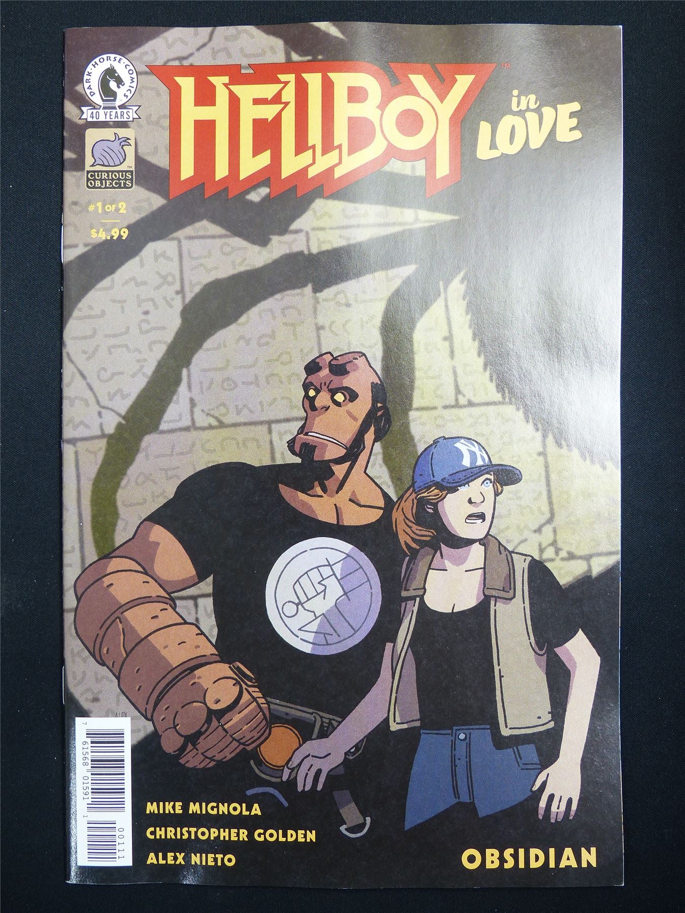 HELLBOY in Love: Obsidian #1 Cvr A - Jun 2026 Dark Horse Comic #1EL