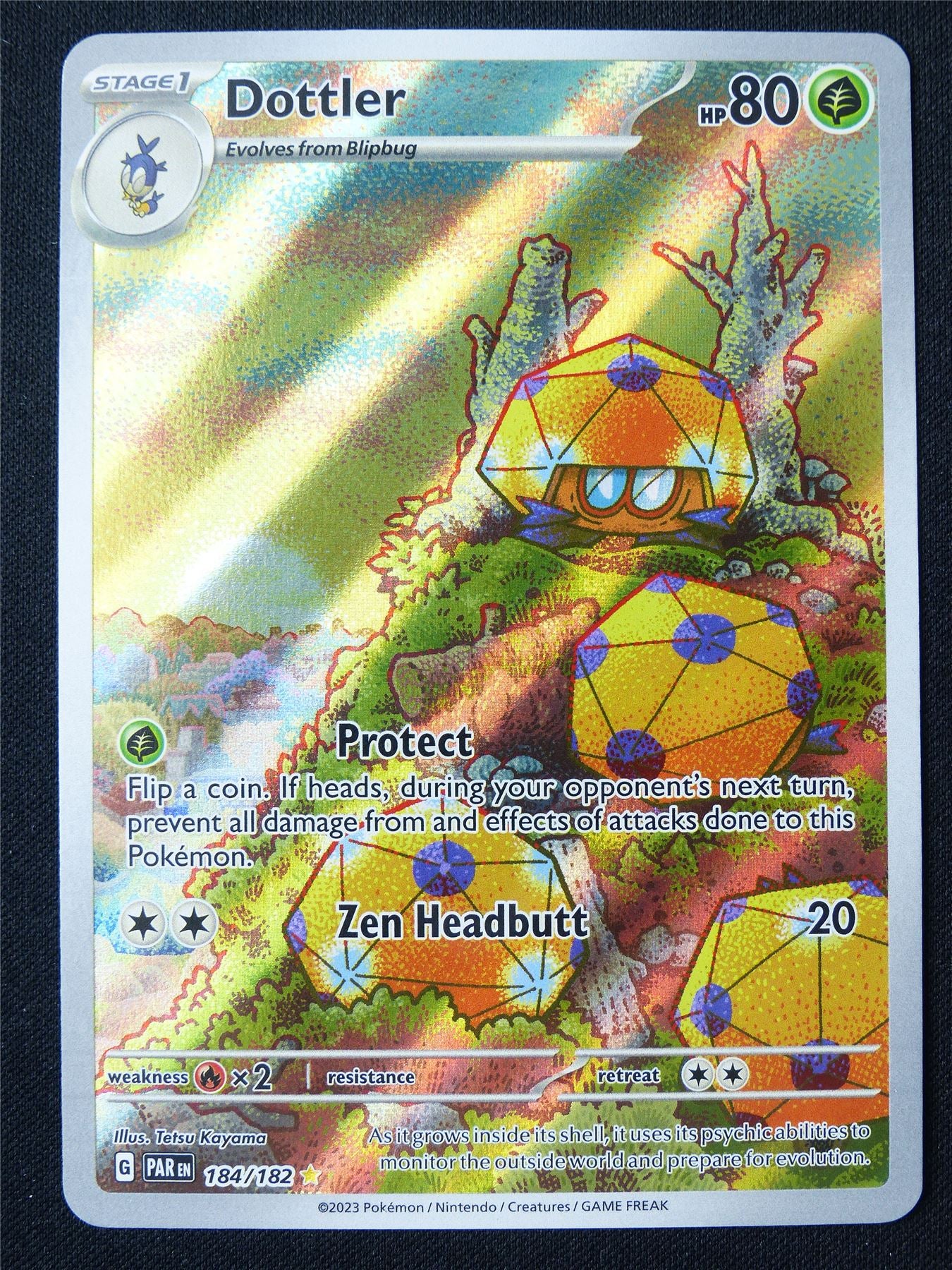 dottler pokemon card Dottler 184/182 Holo