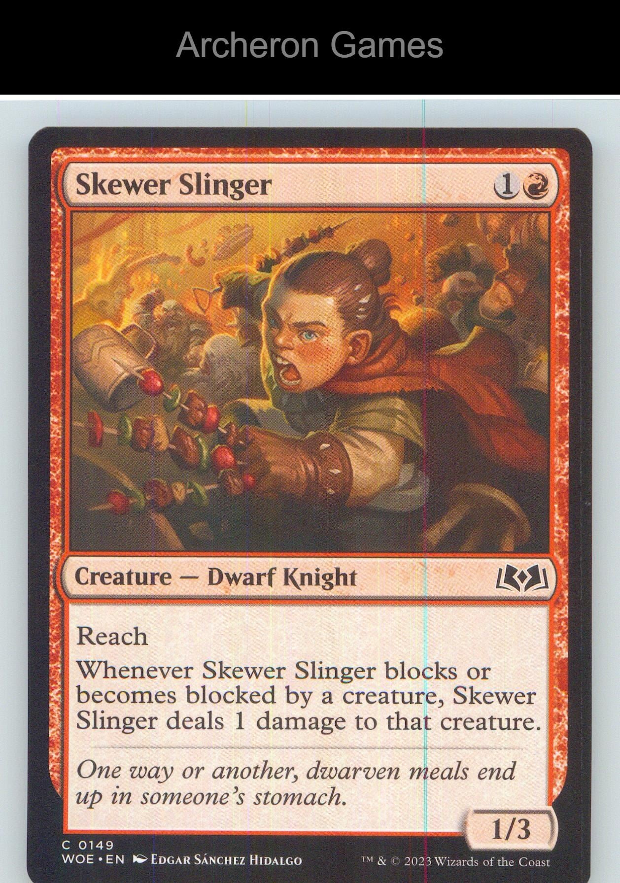 Skewer Slinger WOE 149 C MTG Card NM/EX+
