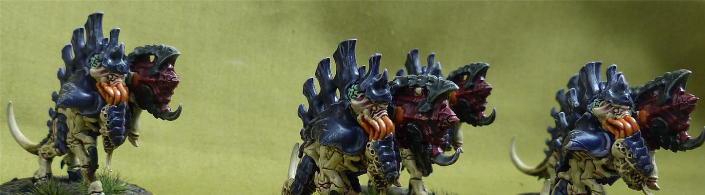Barbgaunts painted - Tyranids - Warhammer 40K #500