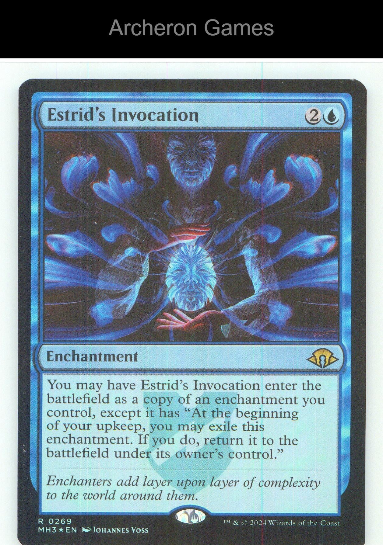 Estrid's Invocation MH3 269 R MTG Card NM/EX+ Foil