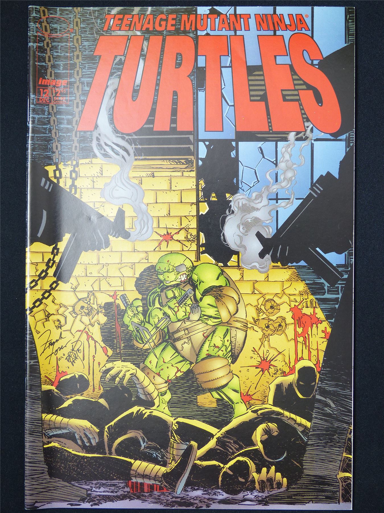 TEENAGE Mutant Ninja Turtles #12 - B&B Image Comic #18N