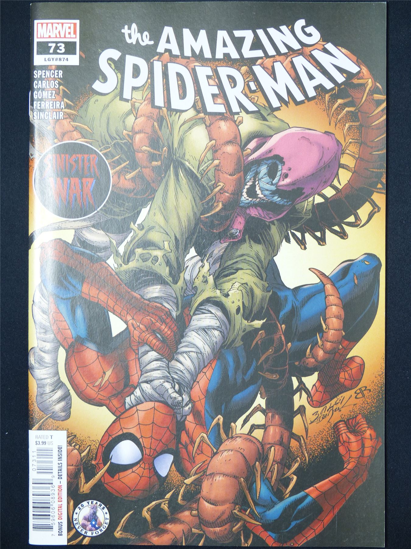 The Amazing SPIDER-MAN #73 - B&B Marvel Comic #7I4