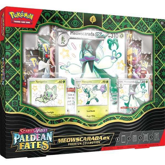 Meowscarada EX Premium Collection - Paldean Fates - Pokemon TCG - Available from 09/02/24