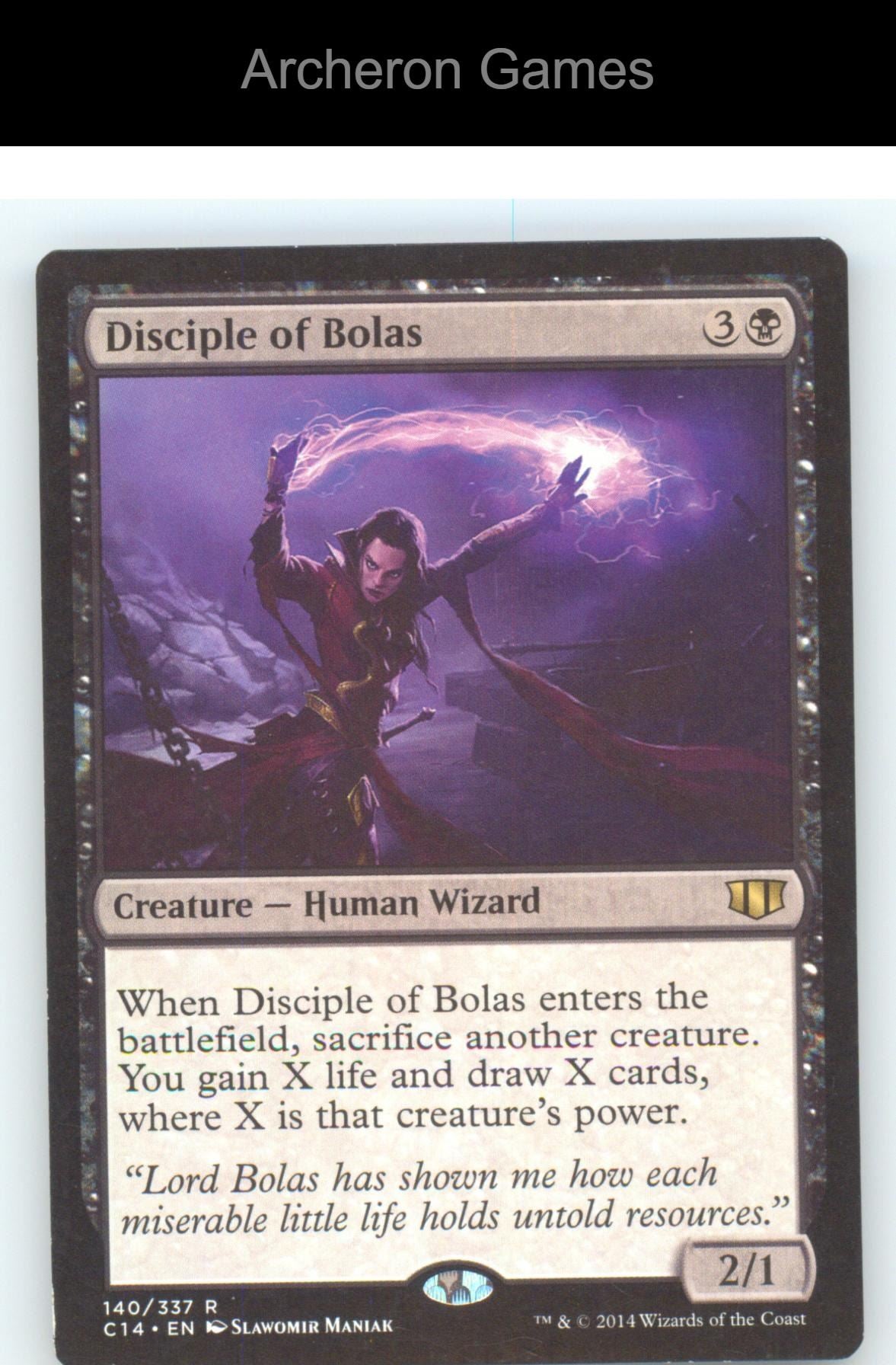 Disciple of Bolas C14 140 R MTG Card NM/EX+