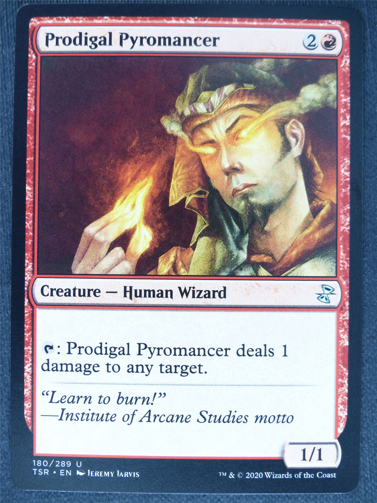 Prodigal Pyromancer - Remastered - Mtg Magic Cards #SM