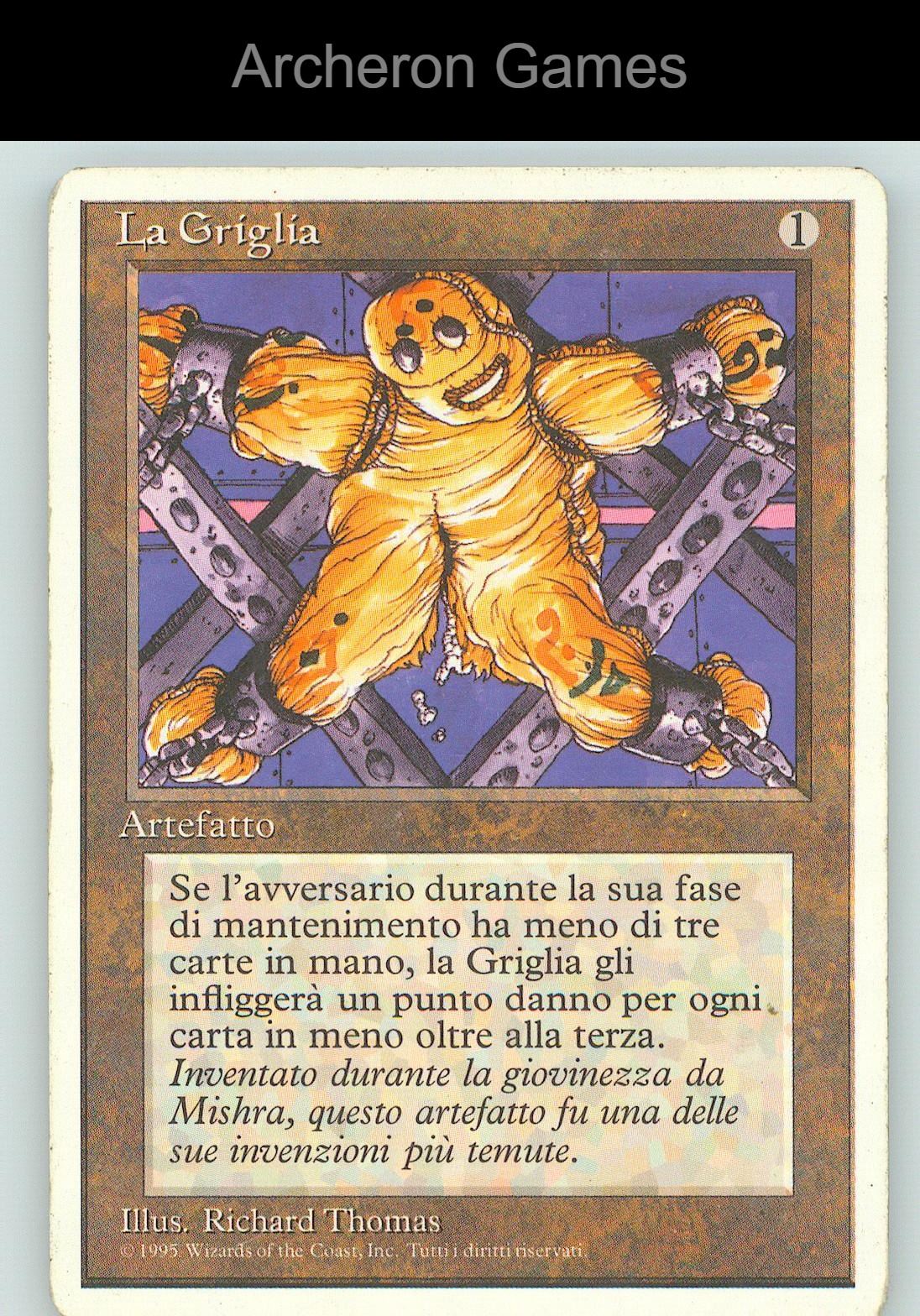 The Rack 4ED 370 UC MTG Card NM/EX+