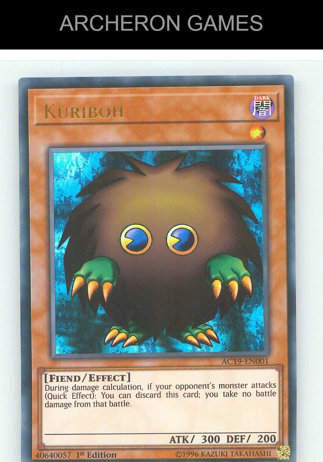 Kuriboh Ultra Rare YUGIOH Card 1st Edition