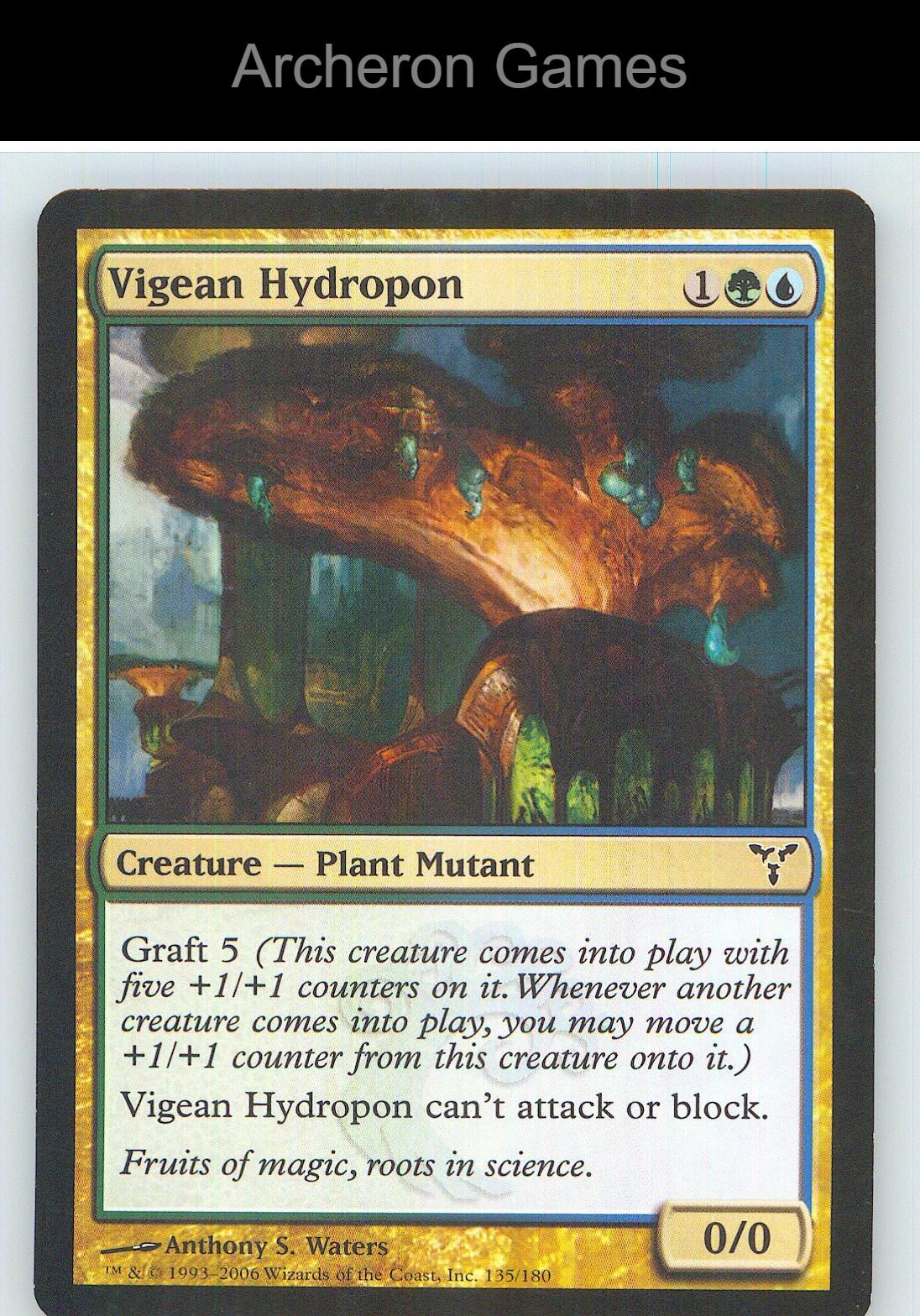 Vigean Hydropon DIS 135 C MTG Card NM/EX+