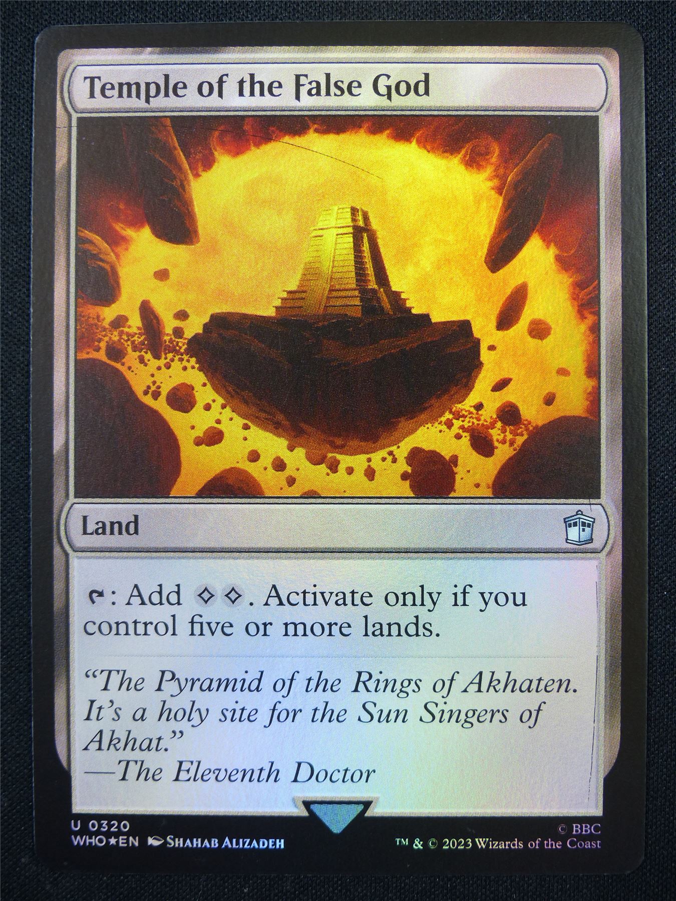 Temple of the False God Foil - WHO