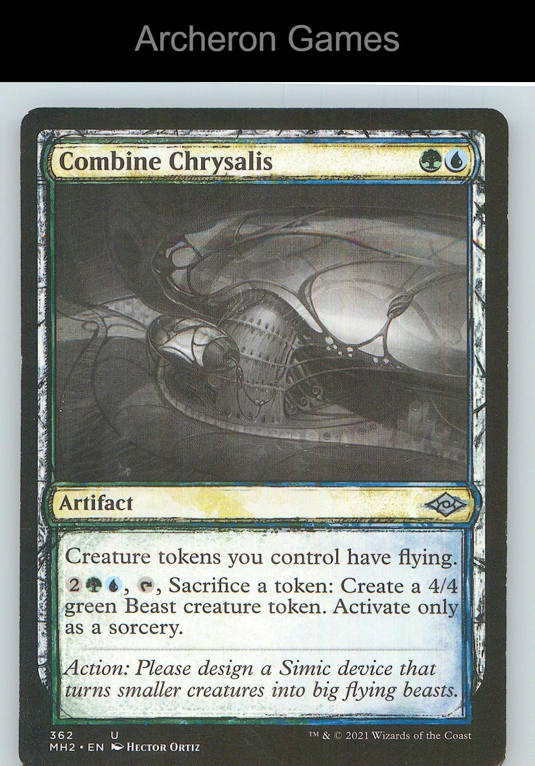 Combine Chrysalis (Showcase) MH2 362 UC MTG Card NM/EX+