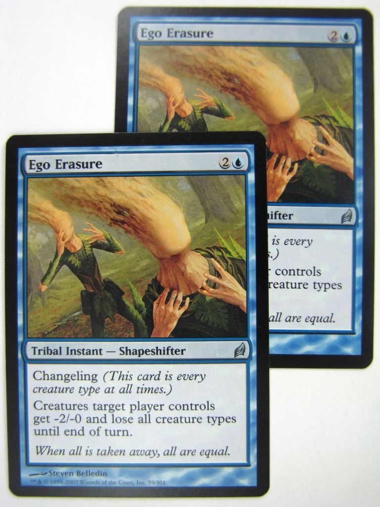 MTG Magic Cards: EGO ERASURE x2 # 8F46