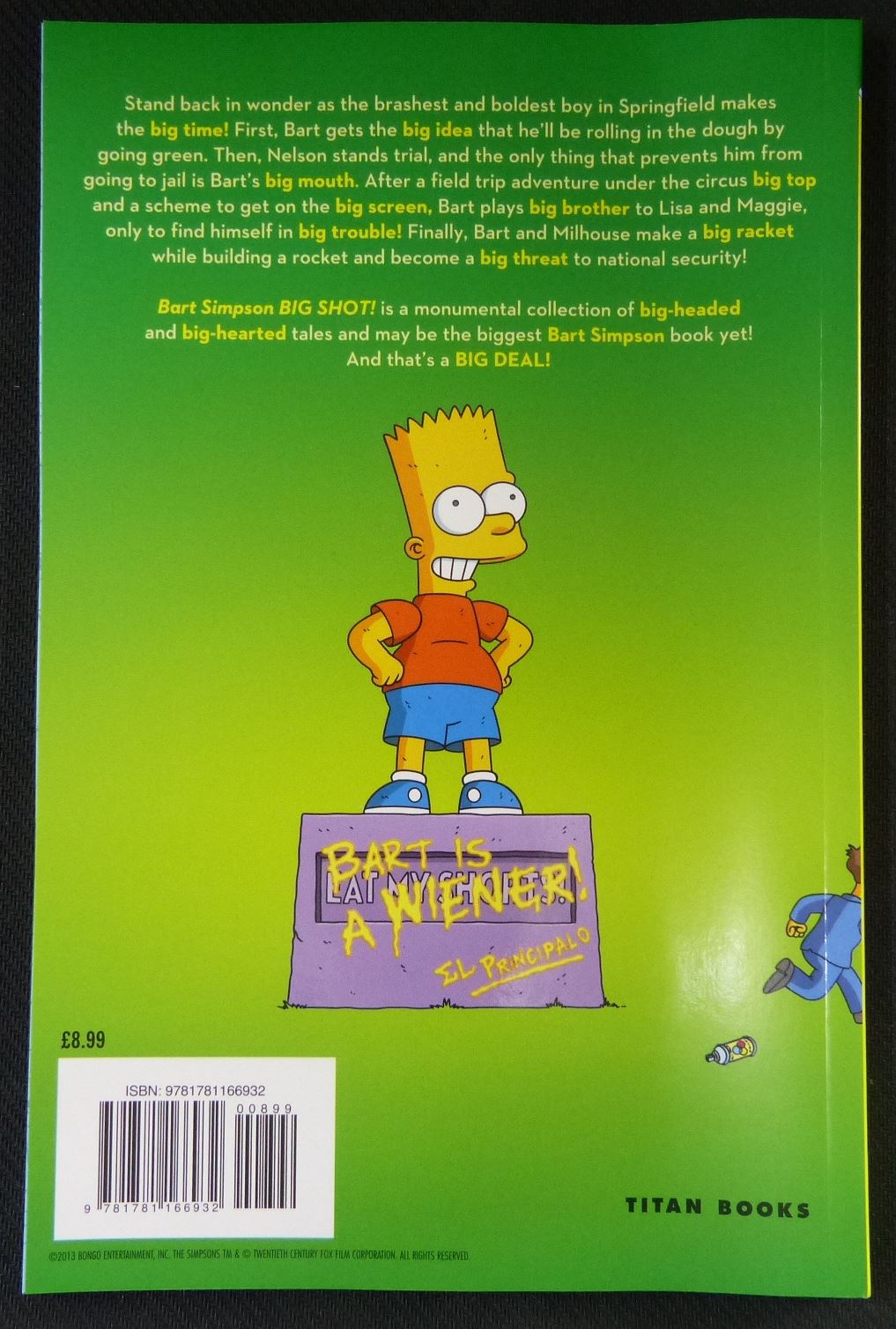 Bart Simpson: Big Shot - Titan Graphic Softback Novel #22Y
