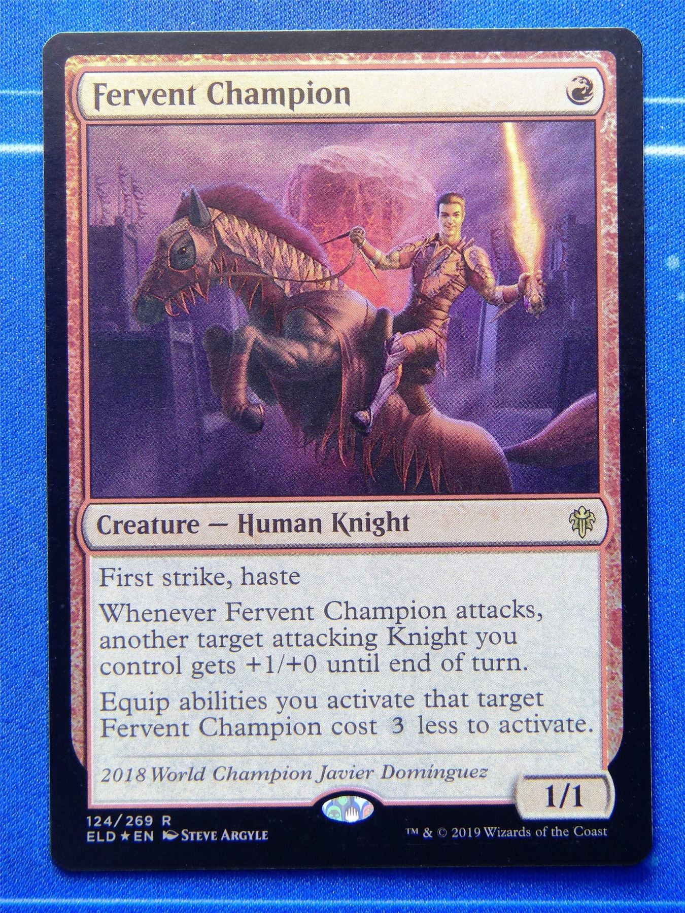 Fervent Champoin - Mtg Card #57Y