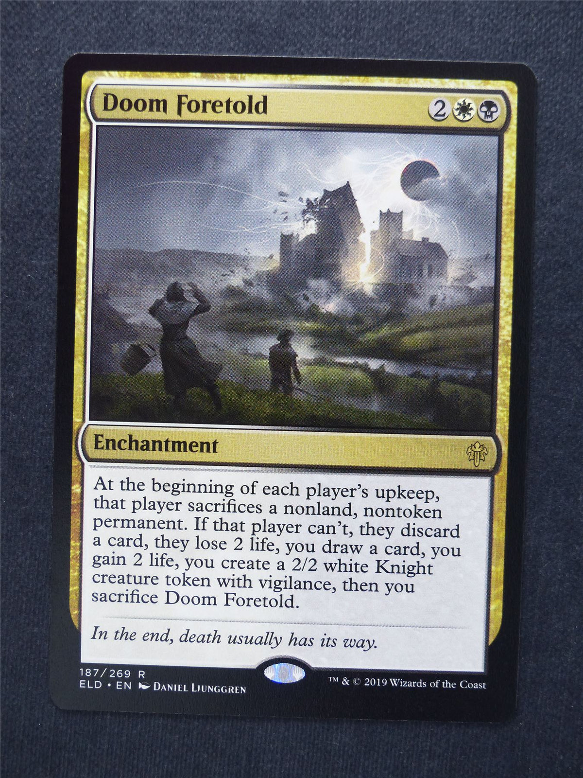 Doom Foretold - Mtg Magic Cards #3J
