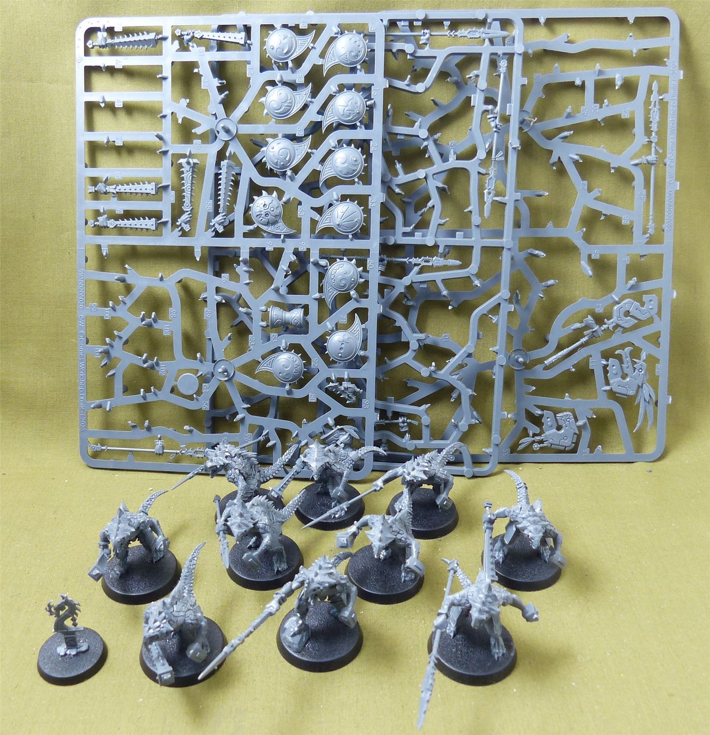 Saurus Warriors - Seraphon - Warhammer AoS #R3