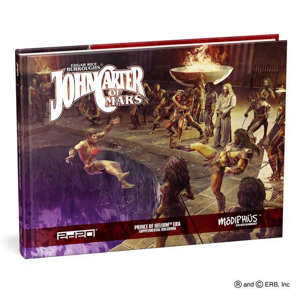 John Carter of Mars: Prince of Helium Era - Supplemental Rulebook - - Modiphius 2d20 Roleplay