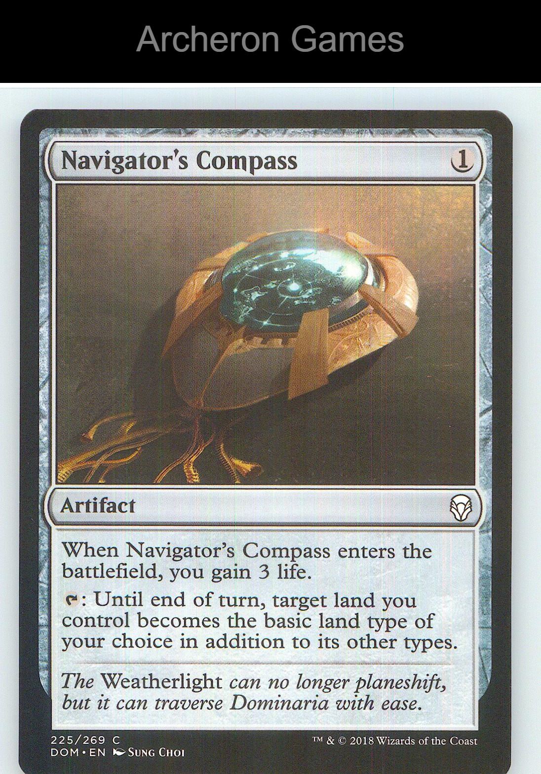 Navigator's Compass DOM 225 C MTG Card NM/EX+