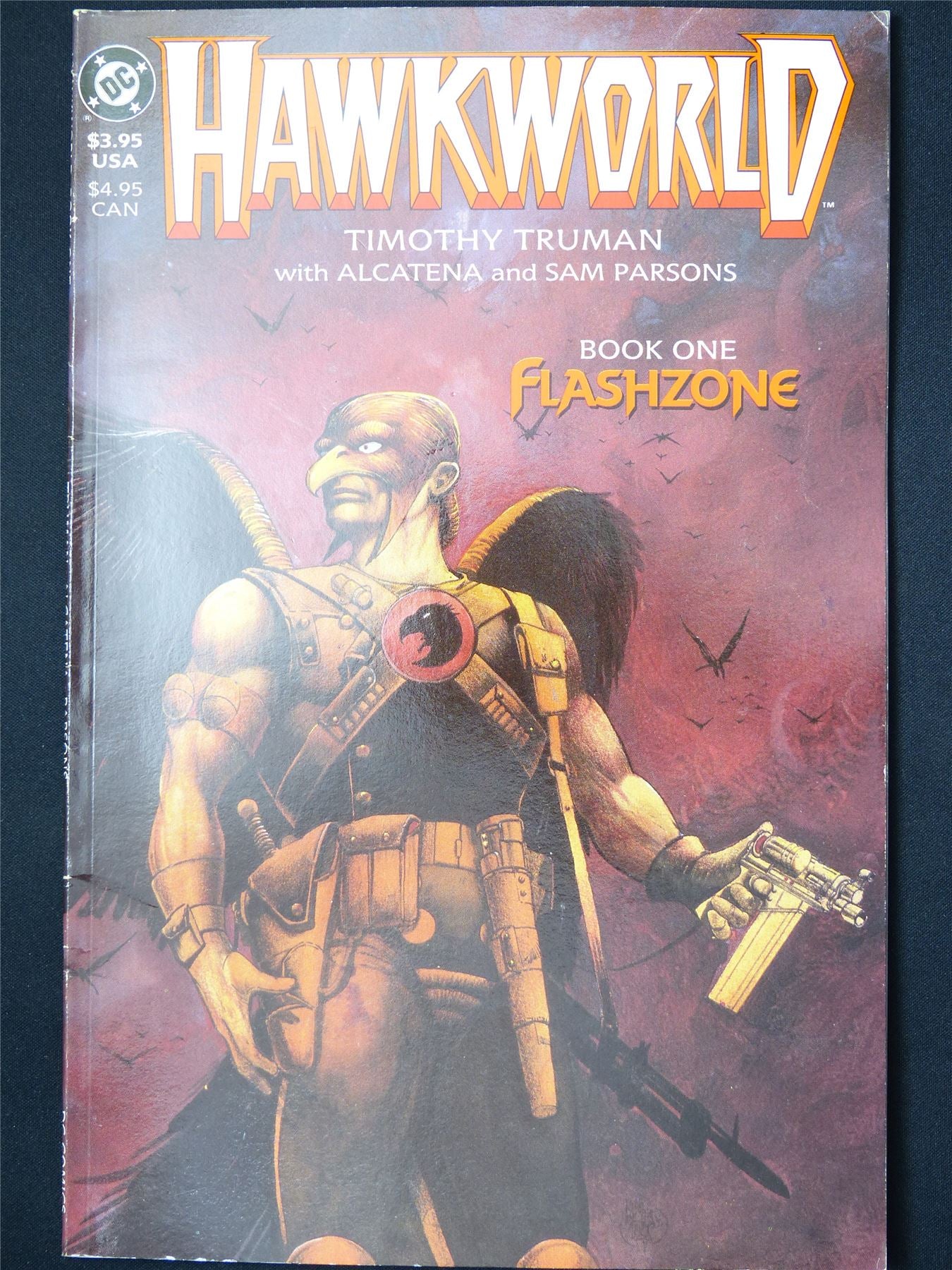 HAWKWORLD #1 Flashzone - DC Comic #16G