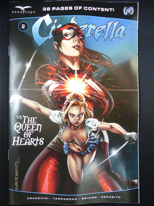 CINDERELLA vs The Queen of Hearts #2 - May 2023 Zenescope Comic #7O