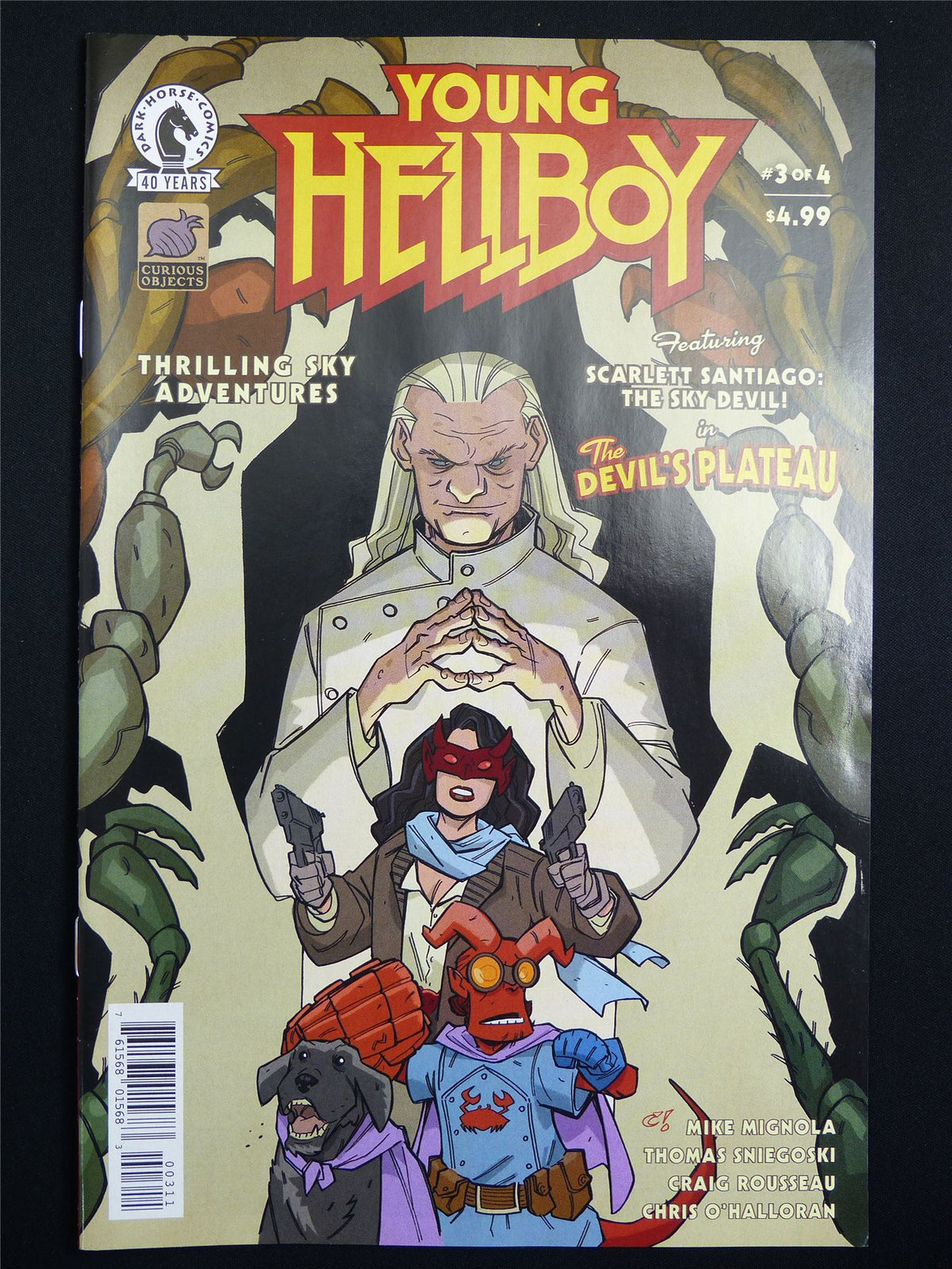 Young HELLBOY: Thrilling Sky Adventures #3 Cvr A - Dark Horse Comic #4EA