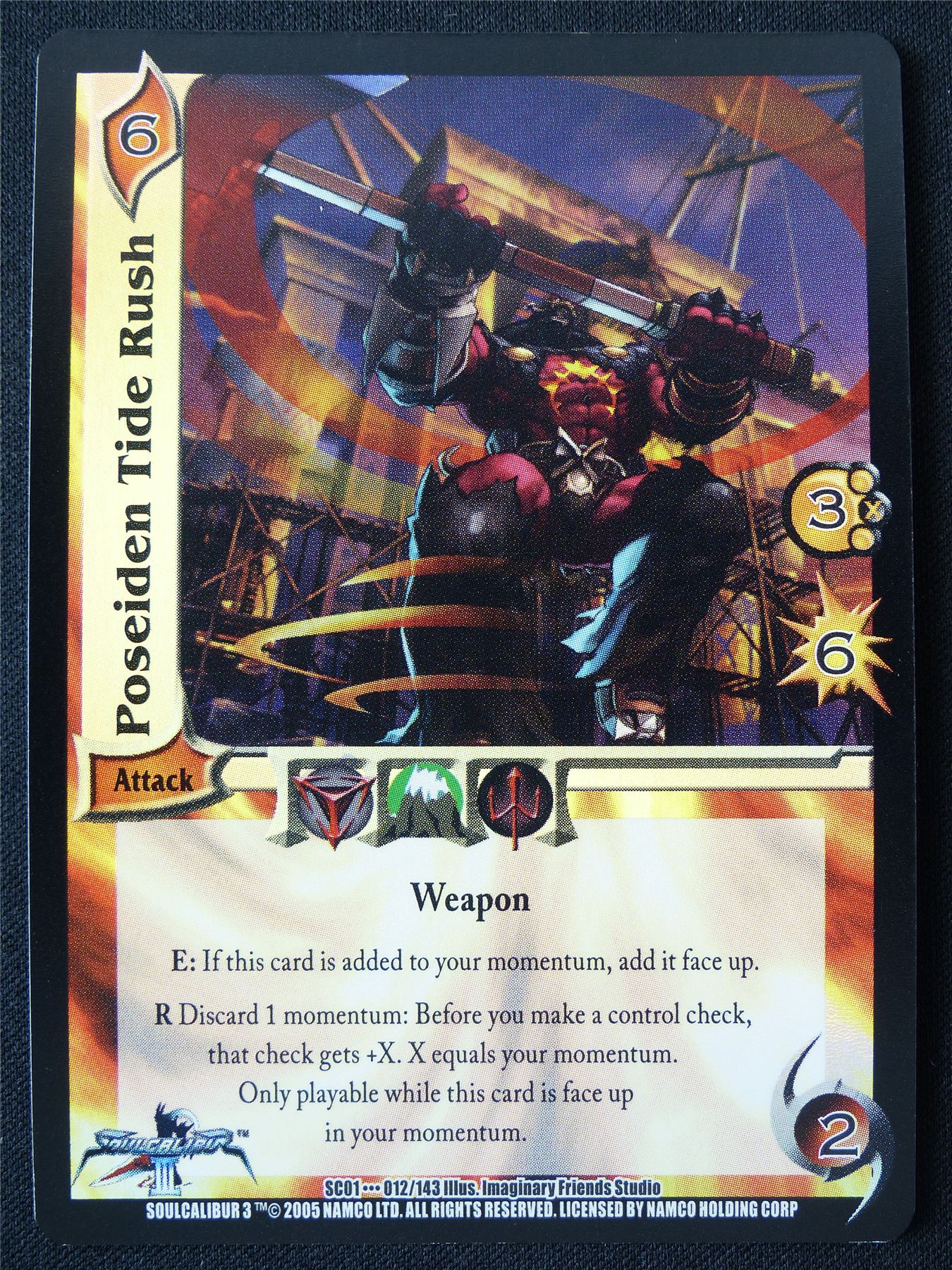 Poseiden Tide Rush Foil SC01 012/143 - UFS Card #2HK