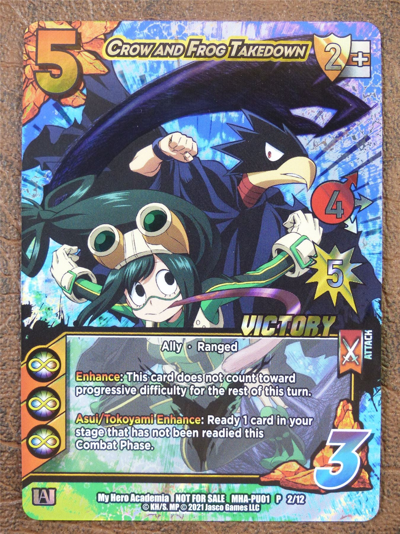 Universus: Crow and Frog Takedown MHA-PU01 P 12/12 Victory