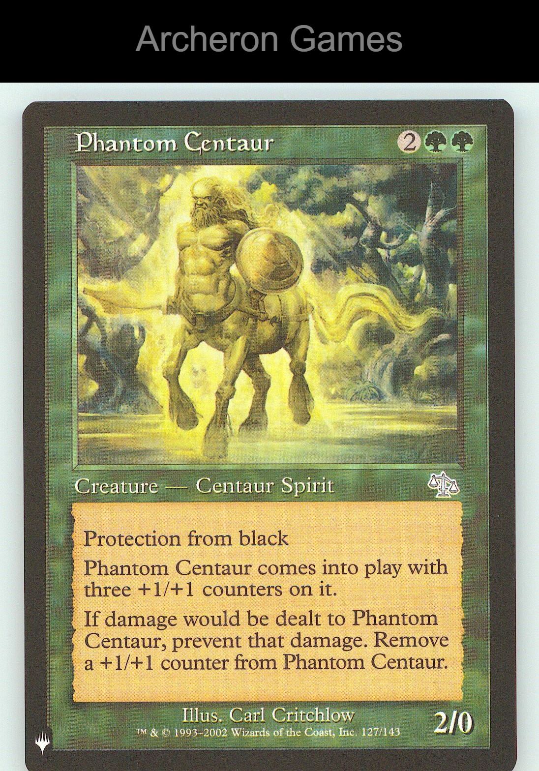 Phantom Centaur (Misprint) PLST 127 UC MTG Card NM/EX+