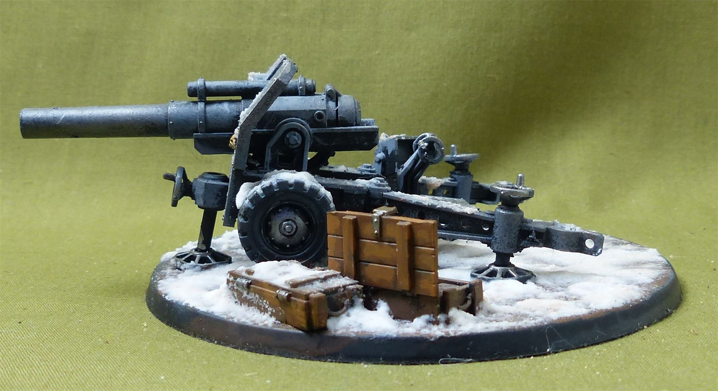Single Field Ordnance Battery painted - Astra Militarum - Warhammer 40K #36C