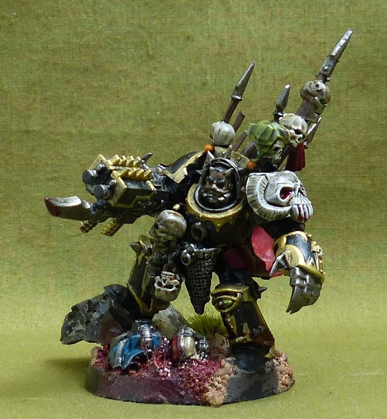 Chaos Lord in Terminator Armour - Chaos Space Marines - Warhammer 40K #510