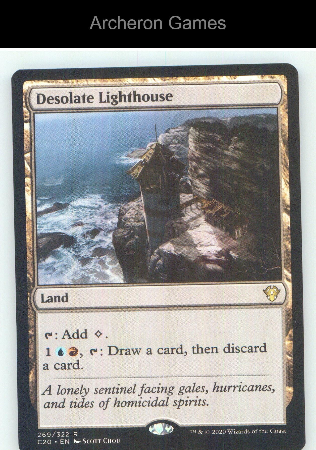 Desolate Lighthouse C20 269 R MTG Card NM/EX+